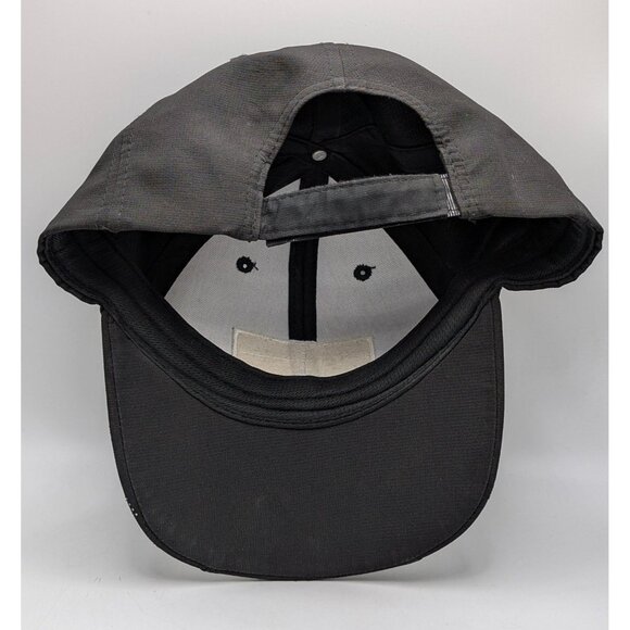 NFL CBS Sports Black Strap Back Hat Cap Football Mens Clean Up Dad Adjustable - Picture 4 of 5